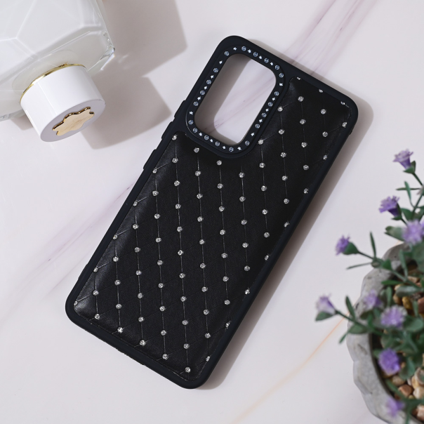 Maska za Samsung Galaxy A53 5G Bling crna - EP2842344