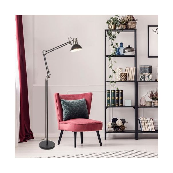 Rabalux Podne lampe Aristeo E27 1x MAX 40W mat crno (2196) - 2196-1-1