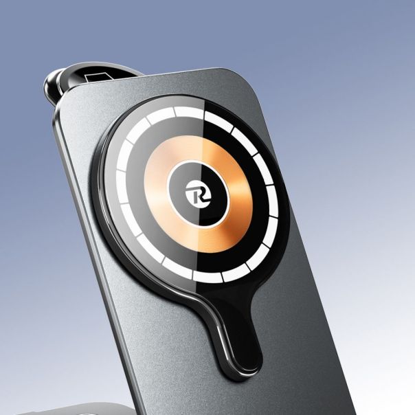 Wireless stalak za mobilni telefon REMAX RP-W3 20.5W Fast Charging 3u1 crni - 221836