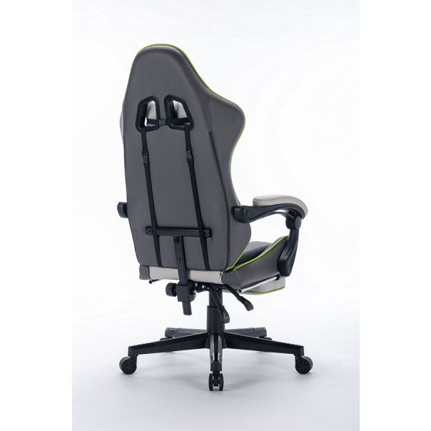 ePlayGame Gejmerska stolica HC-4095 FABRIC-LGS, svetlo siva - HC-4095 FABRIC-LGS