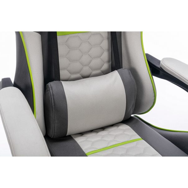 ePlayGame Gejmerska stolica HC-4095 FABRIC-LGS, svetlo siva - HC-4095 FABRIC-LGS