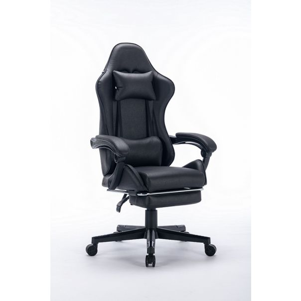 ePlayGame Gejmerska stolica HC-4095 FABRIC-BS, crna - HC-4095 FABRIC-BS