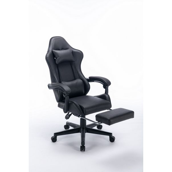 ePlayGame Gejmerska stolica HC-4095 FABRIC-BS, crna - HC-4095 FABRIC-BS