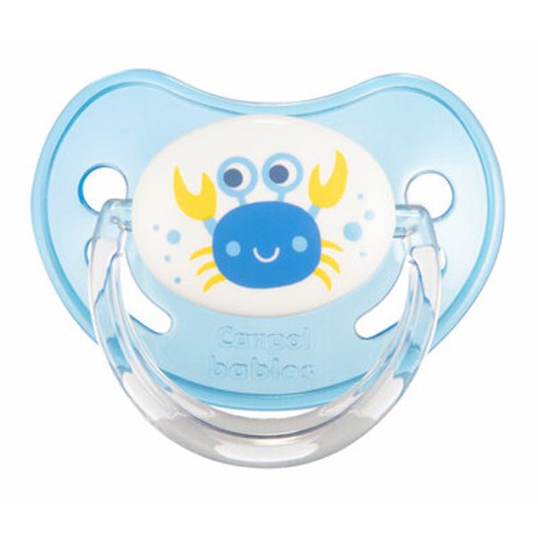 CANPOL  Silikonska varalica 0-6m Orthodontic Love&Sea, plava - 22-506_blu