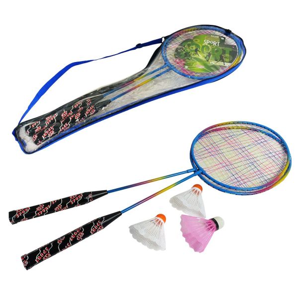 DENIS Set za badminton sa 2 reketa i 3 loptice - 22-621000