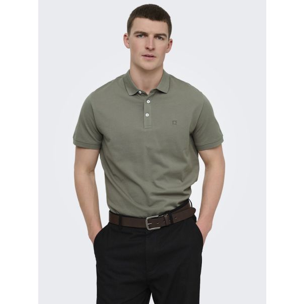ONLY & SONS Muška braon majica fletcher - EP3081078