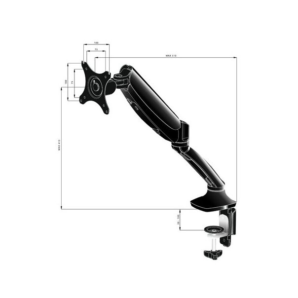 IIYAMA Nosač za monitor 10