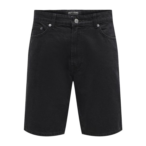 ONLY & SONS Muški crni šorts fade - EP3081934