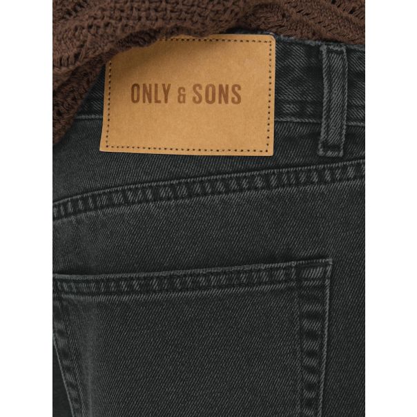 ONLY & SONS Muški crni šorts fade - EP3081952