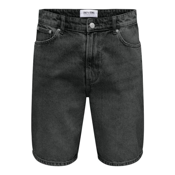 ONLY & SONS Muški crni šorts fade - EP3081952