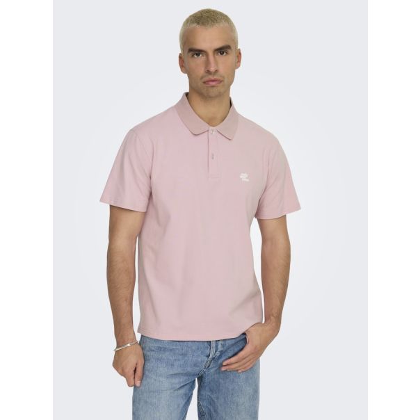 ONLY & SONS Muška roze majica cooper - EP3081057