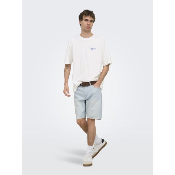 ONLY & SONS Muška bela majica milo - EP3082066