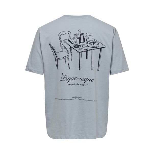 ONLY & SONS Muška plava majica fred - EP3082243