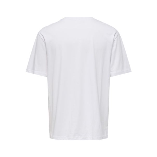 ONLY & SONS Muška bela majica axel - EP3082261