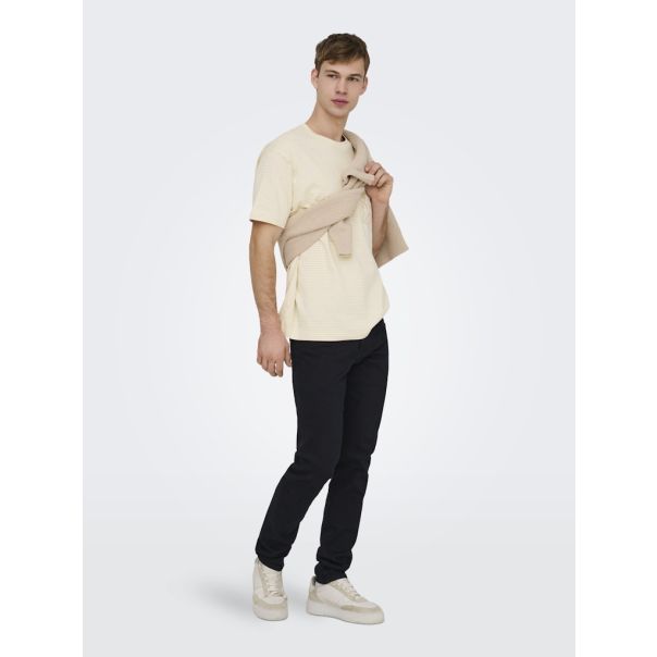 ONLY & SONS Muška bež majica fred - EP3082264
