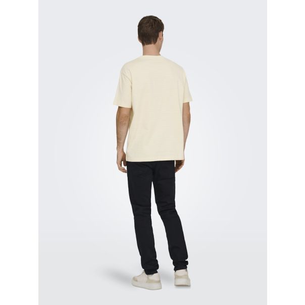 ONLY & SONS Muška bež majica fred - EP3082264