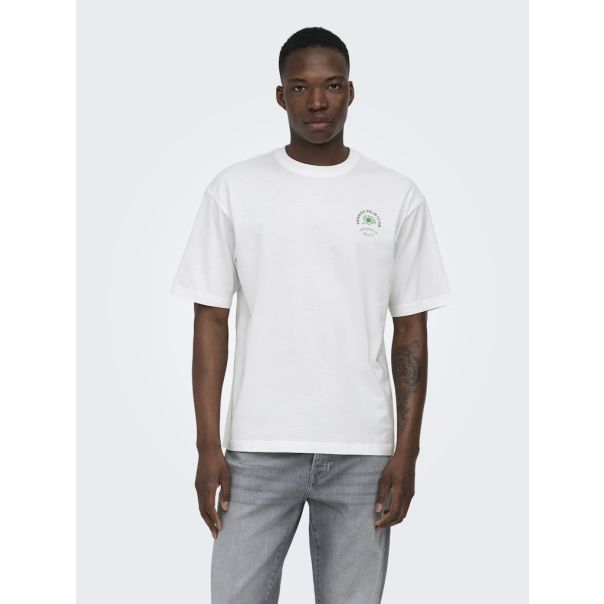 ONLY & SONS Muška bela majica fred - EP3082075