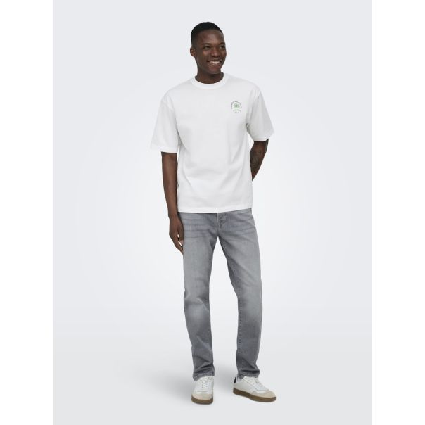 ONLY & SONS Muška bela majica fred - EP3082075