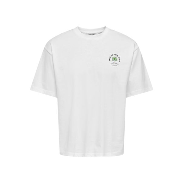 ONLY & SONS Muška bela majica fred - EP3082075
