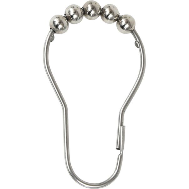 TENDANCE Set alkica za tuš zavesu 12/1, hrom - 220399