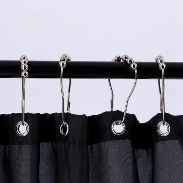 TENDANCE Set alkica za tuš zavesu 12/1, hrom - 220399