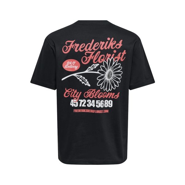 ONLY & SONS Muška crna majica fred - EP3082123