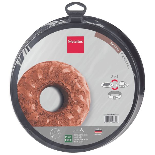 METALTEX Kalup sa mehanizmom i dodatkom za kuglof 26cm - 220614 000