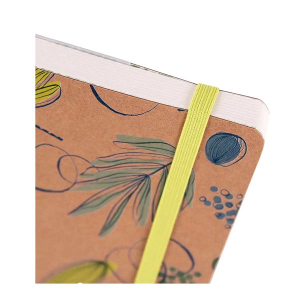 Artebene notes A5 72L tačkice Lišće - 73087