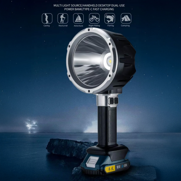 LED AKU Lampa JWD Searchlight velika - EP2944949