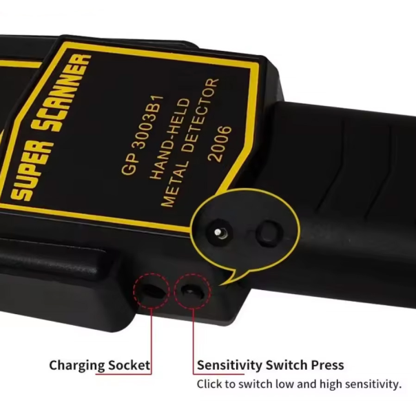 Detektor za metal MD-3003B1 JWD crni - EP2850827