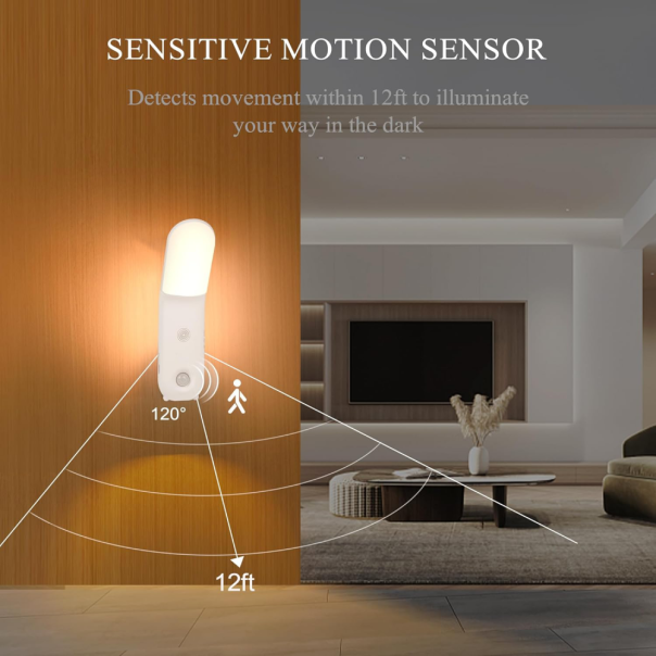 LED lampa zidna JWD bela - EP2845423