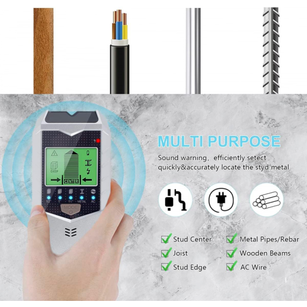 Detektor za metal JWD sivo crni - EP2848076