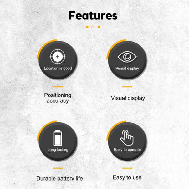 Detektor za metal JWD sivo crni - EP2848076