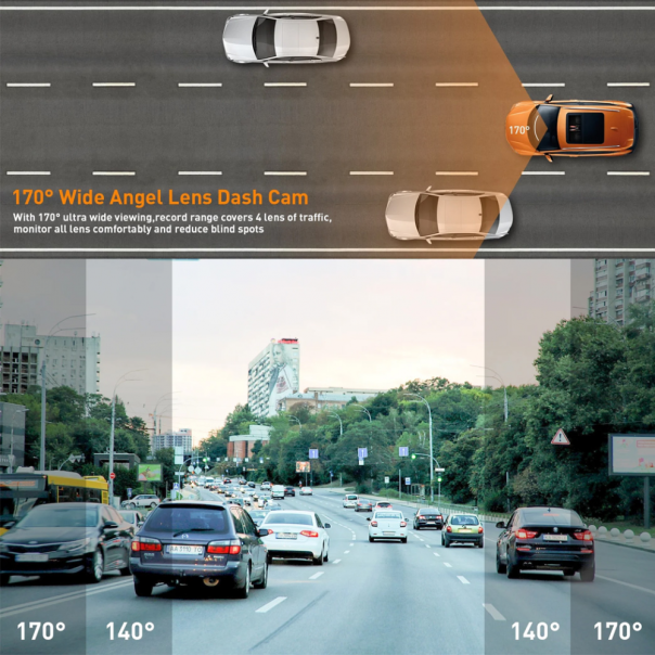 Kamera za Auto DashCam S1 JWD 1080P crna - EP2843146