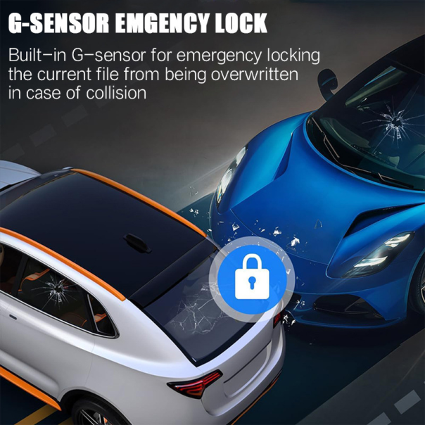 Kamera za Auto DashCam Pro WDR BlackBox JWD 4K crna - EP2843025