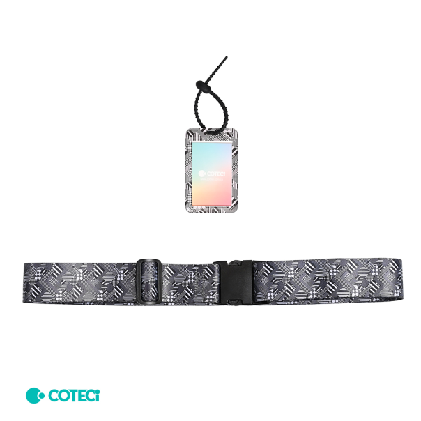 Sigurnosna traka za kofer Coteci siva - EP2843212