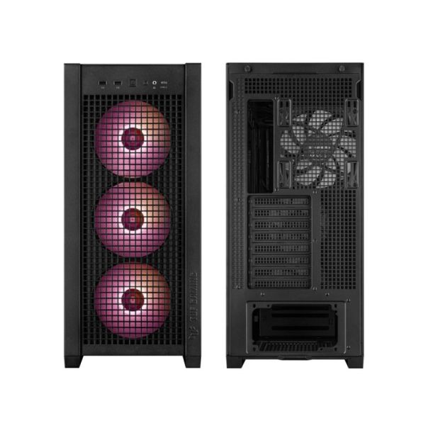 ASUS Gaming kućište GT302 TG ARGB TUF, crna - EP1787227