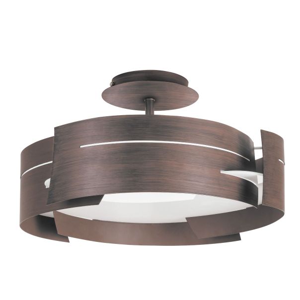 RABALUX Plafonjera Berbera wenge braon E27 60W - 2216