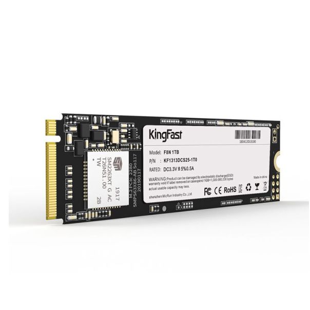 KINGFAST SSD M.2 NVMe 1TB F8N 2044MBs/1685MBs - DSC28315