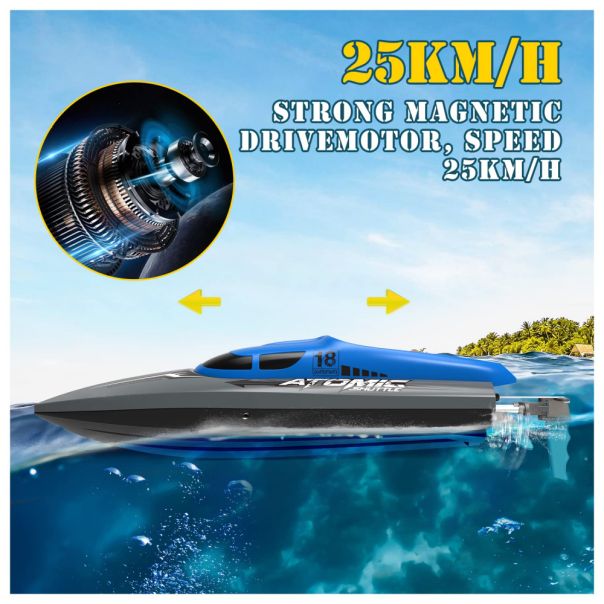 RC Gliser na daljinsko upravljanje JWD 601 Sivo plavi 2.4Gh - EP2848903