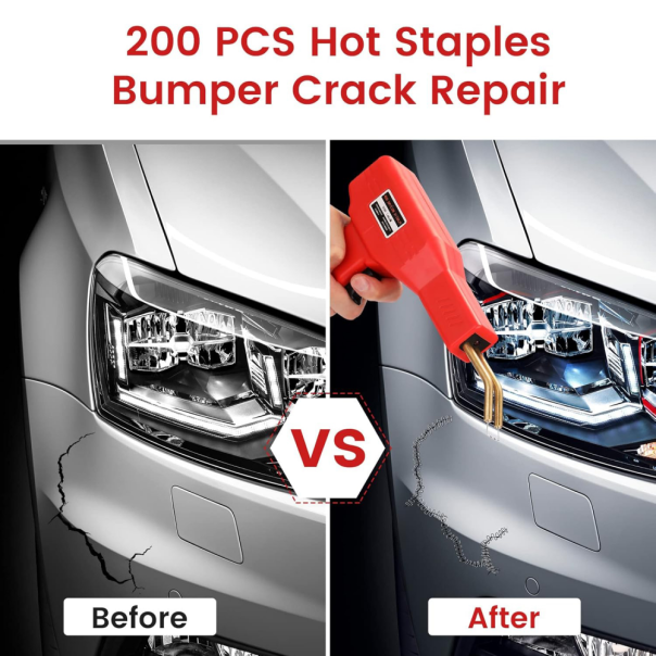 Set za popravku auto branika i plasticnih komponenti JWD crveni - EP2851254