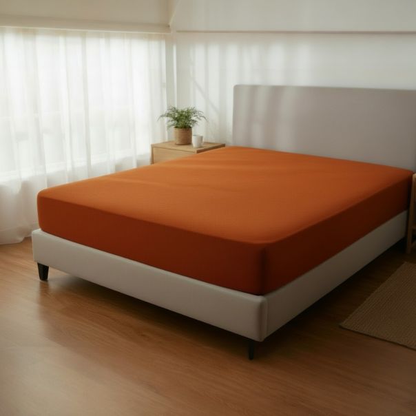 Čaršav frotir 90x200cm oker - VLK000221-oker