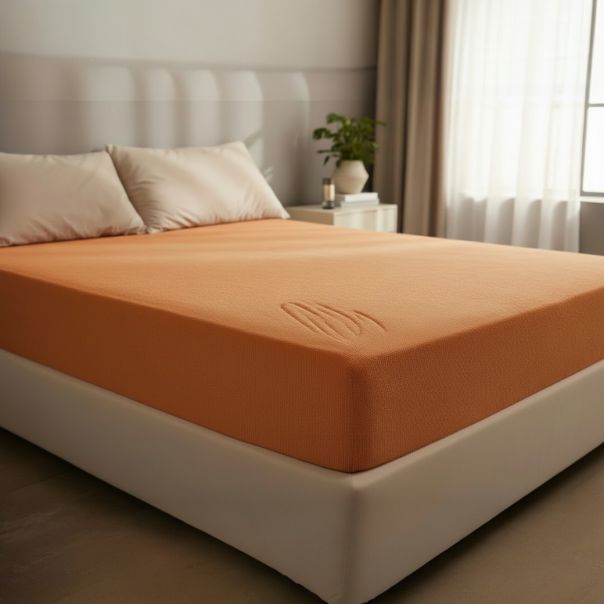 Čaršav frotir 90x200cm kajsija - VLK000221-kajsija