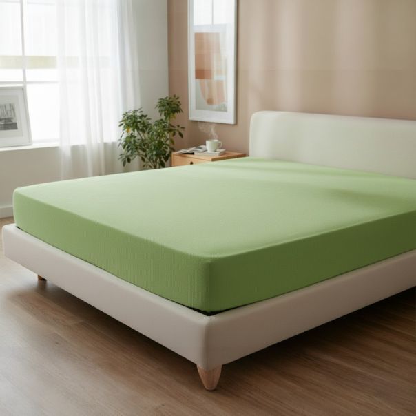 Čaršav frotir 180x200cm zeleni - VLK000223-zeleni