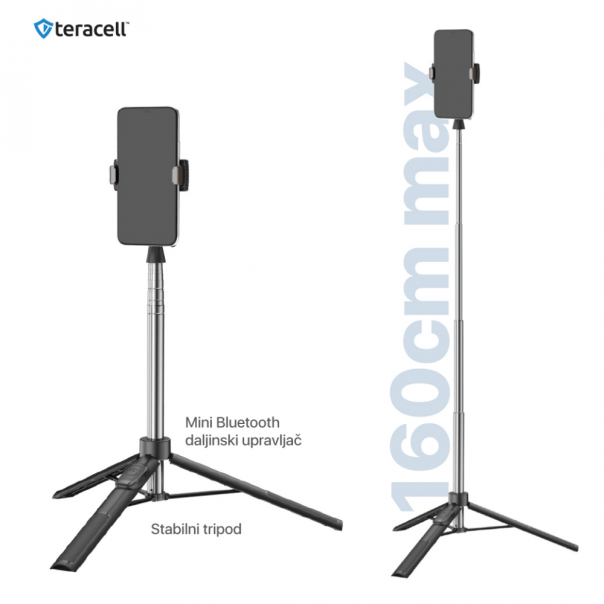 Selfie stick + tripod Teracell TC-01 crni - EP2851302