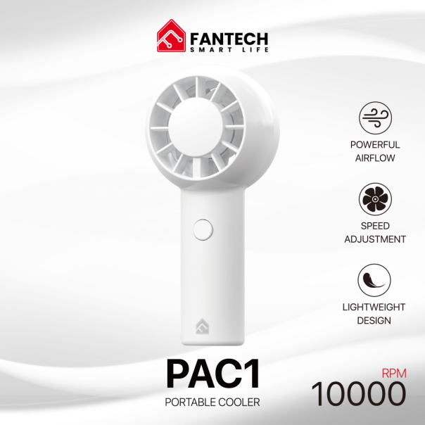 Ručni ventilator Fantech PAC1 beli - EP2842197