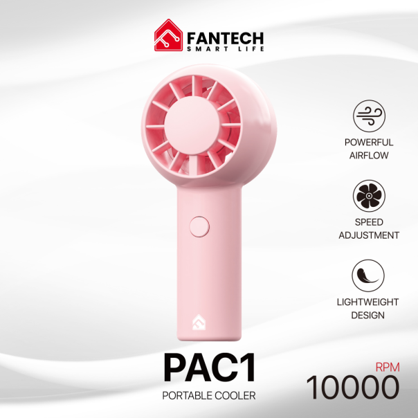 Ručni ventilator Fantech PAC1 pink - EP2844742