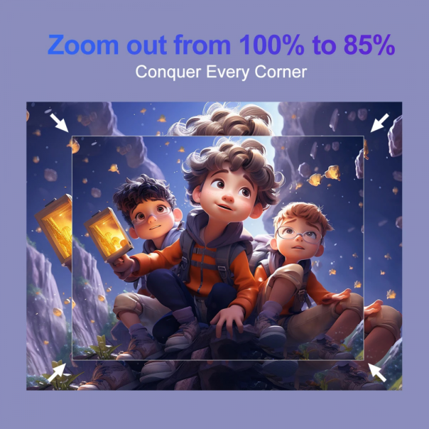 Smart projektor HY320 JWD Full HD 1080P crni - EP2842789