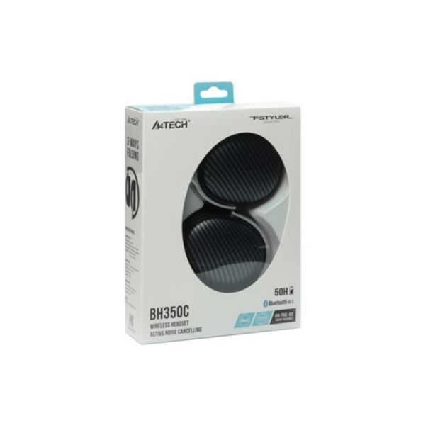 A4 TECH Bežine slušalice BH350C FSTYLER, crna - 222598
