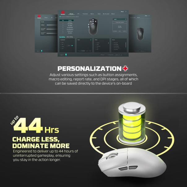 Miš Wireless Gaming Fantech WG13S Tanto S crni - 222632